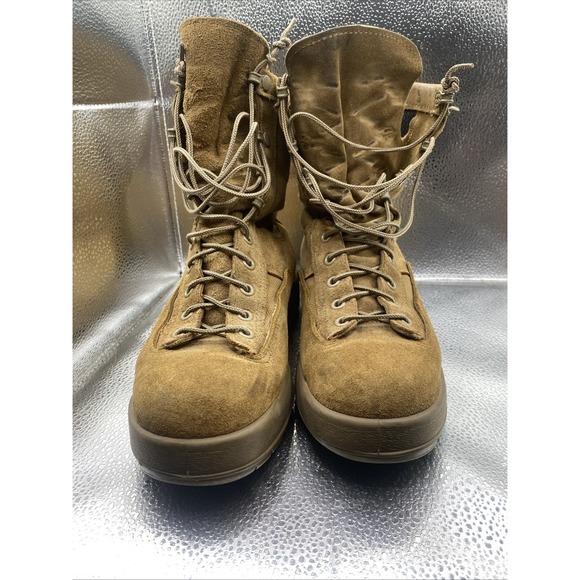 McRae US Military Combat Boots 6R Tan Gore-Tex Waterproof Tactical Army Boots - Picture 11 of 14